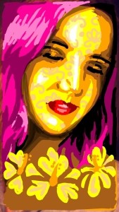 A snap from Sallia Goldstein's Snapchat (salliasnap)