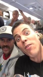 A snap from Steve-O's Snapchat (steveotv)