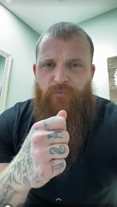 A snap from Adam Calhoun's Snapchat (adamcal13)