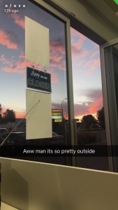 A snap from Alexa Gabrielle's Snapchat (alexagabriellec)