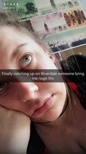 A snap from Alexa Gabrielle's Snapchat (alexagabriellec)