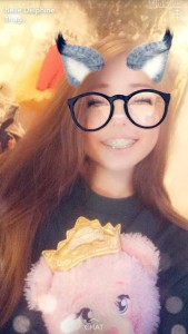 A snap from Belle Delphine's Snapchat (unknown)