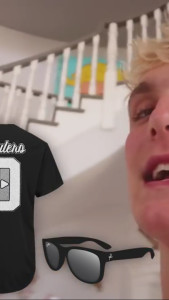 A snap from Jake Paul's Snapchat (jakepaul19)