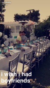 A snap from Liza Koshy's Snapchat (lizakoshysnaps)