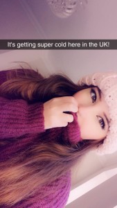A snap from Belle Delphine's Snapchat (unknown)