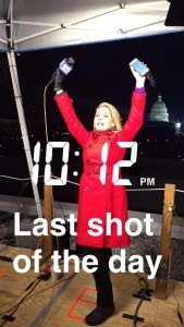 A snap from KPIX 5 CBS San Francisco Bay Area's Snapchat (kpixtv)